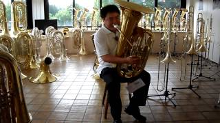 Duan FuHsuan at Miraphone [upl. by Absalom236]