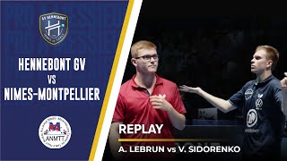 Vladimir SIDORENKO vs Alexis LEBRUN  Hennebont GV  Alliance NimesMontpellier  PRO A [upl. by Maxama]