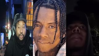 Where Big Soulja at DJ Akademiks reacts to Blueface pulling up to the address Soulja Boy sent him [upl. by Navada274]