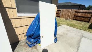 Doors paint  kitchen cabinets paint  Food  Faisal A to z vlogs [upl. by Onidranreb]