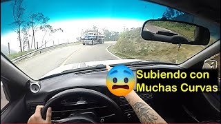 Como Conducir EN SUBIDA con muchas curvas en carretera Como hacer cambios en carretera sinuosa [upl. by Ybocaj640]