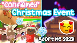 Confirmed ❄️⛄️Adopt Me CHRISTMAS UPDATE 2023  New Pets Its Cxco Twins [upl. by Guimar]