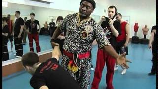 HARDCORE SILAT  Maha Guru DeBordes in Moscow LUMPAT HARIMAU [upl. by Annahaj]