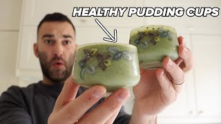 5Ingredient Matcha Pudding Cups  Easy Healthy amp Delicious [upl. by Dougy]