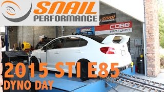 2015 STI with ATP GTX3071R Turbo E85 Dyno Day [upl. by Ecinej565]