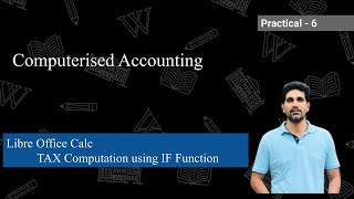 PR 6 TAX Calculation using IF Function [upl. by Ennaj154]