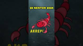 AKREPI  Horoskopi ditor 26 nentor 2024 [upl. by Wenn]