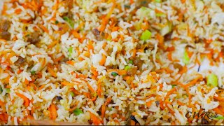 Holiday Carrot Rice  Vegan Option  Gluten Free [upl. by Douville]