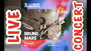 BRUNO MARS live in SAUDI ARABIA MDLBeast Soundstorm 2022 [upl. by Alcinia178]