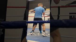 Campbell Hatton CRASHES pads with NEW trainer Barry Smith boxing [upl. by Juna]