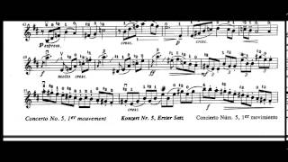 Concerto No 5 1st Movement F Seitz [upl. by Ykcul263]