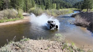 Bogus 2021  100 Mile Loop Snow Drifts Water Crossing [upl. by Notsehc94]