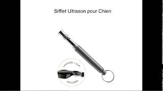 SIFFLET à ultrason pour CHIEN anti aboiement [upl. by Nielson]