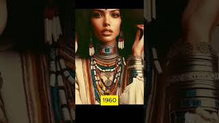 Native American Womens Fashion Evolution From PreColumbian to Modern Day nativeamericanheritage [upl. by Aiyt154]