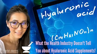 Hyaluronic Acid Supplements for Antiaging  Scientific Research [upl. by Lewap]