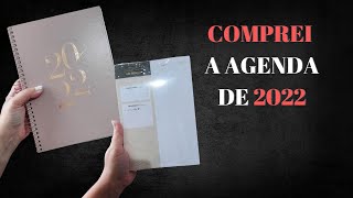 AGENDA VANILLA ROSE GOLD DA TILIBRA PARA 2022  PLANNER TILIBRA 2022  MATERIAL ESCOLAR 2022 [upl. by Mcripley]