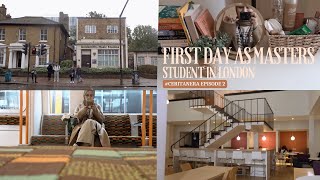 CeritaNera 🇬🇧  First Day as a Masters Student at Goldsmiths University of London  Birthday Vlog [upl. by Lazaruk]