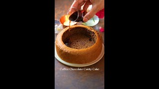 Decadent Eggless Coffee Chocolate Cavity Cake A Triple Treat [upl. by Oriel192]