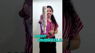 Stay Dry and Bright Day or Night  With this torch umbrella telugu shorts [upl. by Phelips]