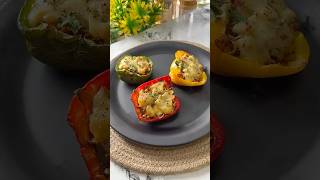 Easy amp Delicious PaneerStuffed Capsicum Recipe  Quick Air Fryer Snack airfryerrecipes airfryer [upl. by On]