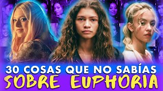 EUPHORIA  30 Cosas que quizás no sabías 💜 HBO euphoria euforia [upl. by Annoek]