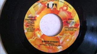 Baker Street  Gerry Rafferty  1978 Vinyl 45RPM [upl. by Augustin]