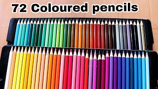 Cheap 72 coloured Pencils  Review [upl. by Eneroc628]