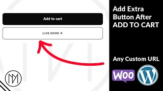 Add Custom Extra Button After Add to cart for Woocommerce [upl. by Linehan326]