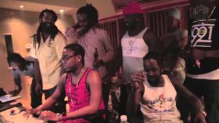 Popcaan  Sizzla kolongi Teflon WAY OUT The making of the song [upl. by Hahseram]