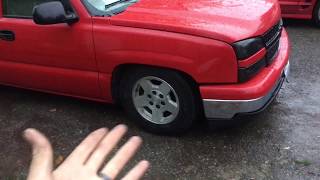 Installing Drop Springs On Silverado quotChevy Lean Fixquot [upl. by Ozzie628]