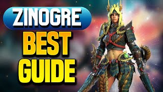 ZINOGRE BLADEMASTER  BUILD GUIDE amp MASTERIES [upl. by Gelhar]