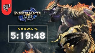 Monster Hunter Rise Narwa Speedrun Switch Axe 51948 [upl. by Arob]