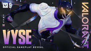 Vyse Official Gameplay Reveal  VALORANT [upl. by Sitra802]