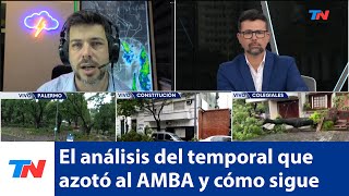 El meteorólogo José Bianco explica el fenómeno de tormentas que azotó al AMBA y Bahía Blanca [upl. by Lynde680]