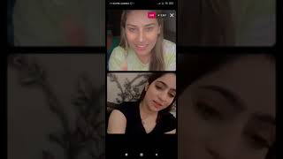 Surleen and jasneet instagram live  kadia gaala hater nu  Fer kraea sirra  latest live [upl. by Aittam572]