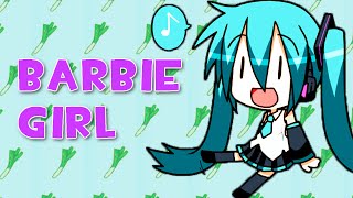 【Miku and Kaito】Barbie Girl【VOCALOIDカバー曲】 [upl. by Eiramllij]