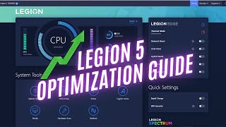 Legion 5 Optimization Guide for Best Performance [upl. by Dualc1]