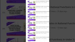 AP Precalculus Unit 1 Help apprecalculus apmath advancedplacement ap precalculus [upl. by Ecilahc]