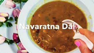 How to Cook Navaratna Dal Navdhan Dal  Most Delicious 9 Legume Dal Healthiest Lentil Soup [upl. by Yreme]