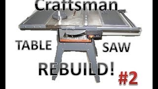 Craftsman Table Saw Update [upl. by Okechuku]