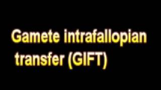 What Is The Definition Of Gamete intrafallopian transfer GIFT  Medical Dictionary Free Online Terms [upl. by Bickart]