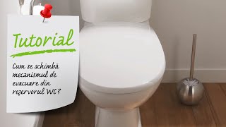 Cum se schimba mecanismul de evacuare din rezervorul WC  Tutorial Video Leroy Merlin [upl. by Bolte272]