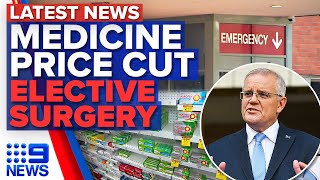 PM pledges to cut medicine price Victoria’s health system under record pressure  9 news Australia [upl. by Gunzburg402]