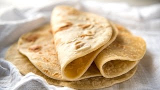 Easy Soft Flatbread No Yeast [upl. by Tatianna]