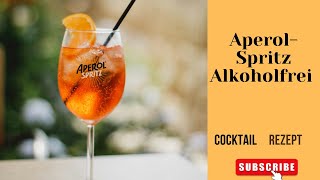 Perfekter Alkoholfreier Aperol SpritzAperol Spritz ohne Alkohol in 2 Minutenaperolspritz aperol [upl. by Pennie175]