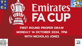 FA Cup Live 1st Round Draw Alternative Coverage [upl. by Lomax]