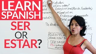 Ser or estar Speaking Spanish [upl. by Pearson811]