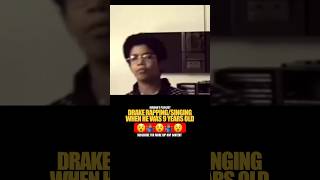 Drake rapping in 1995 before the fame 😵🤷🏽‍♂️💯 drake hiphop rap [upl. by Lainad602]