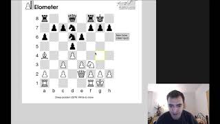 Estimating My Chess Rating with Elometernet [upl. by Akoyin4]