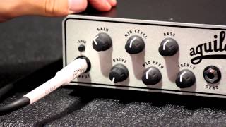 AGUILAR promotional Video TONE HAMMER 500 bass head [upl. by Asilat207]